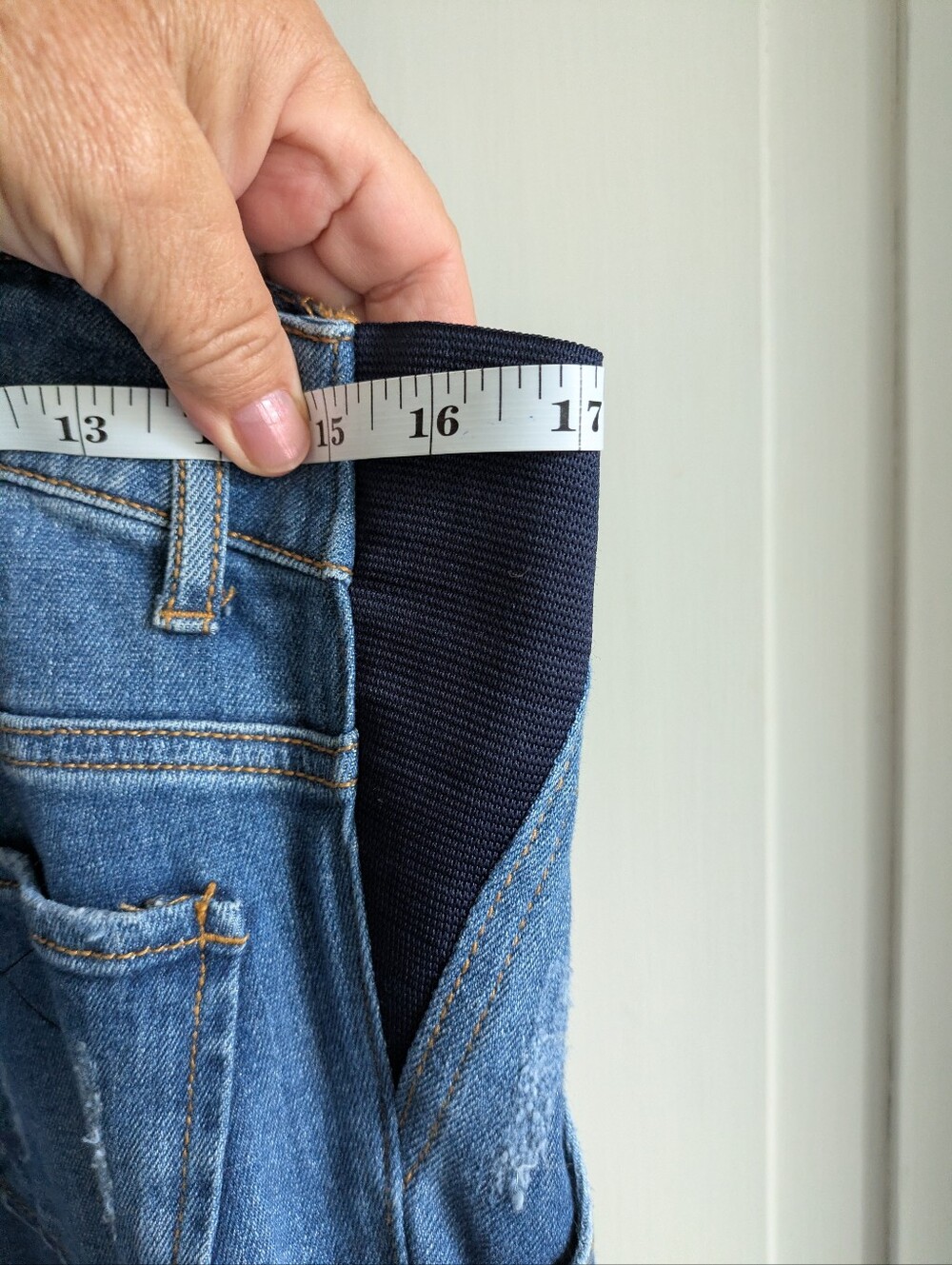 Motherhood Maternity Overalls w/ Stretch Detail At Waist- S - Picture 3 of 6